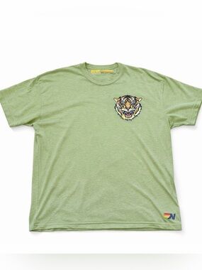 Aviator Nation Green Tiger Boyfriend Tee